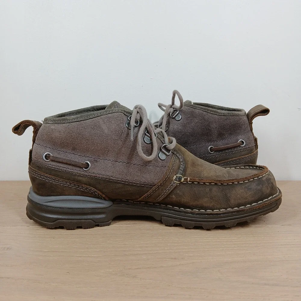 Merrell Performance Footwear Chukka Boots Mens US 9 Brown Leather Waterproof
